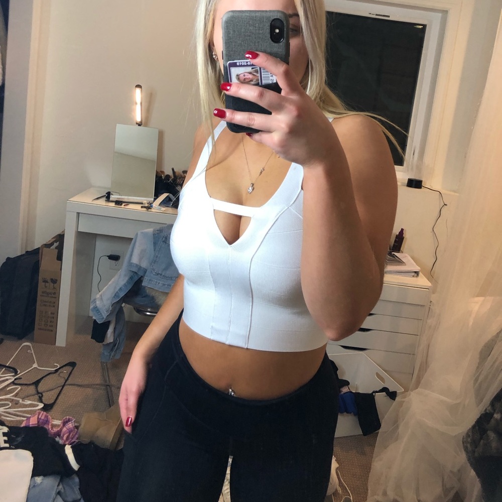 Brand new Guess brand crop top
